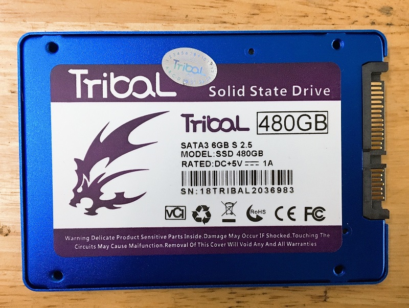 Ổ cứng laptop SSD Tribal 480GB - Hàng chính hãng